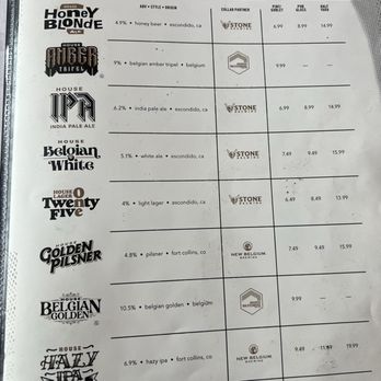 Yard House - Beer Menu - Bars Near Me - Long Beach, California Yard House - Beer Menu - Bars Near Me - Long Beach, California