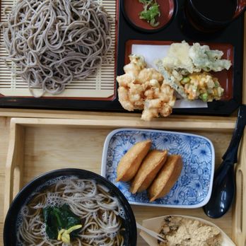 Sobakatsu - Ten Zaru (top) Kake Soba (bottom) - Japanese Near Me - San Francisco, California Sobakatsu - Ten Zaru (top) Kake Soba (bottom) - Japanese Near Me - San Francisco, California