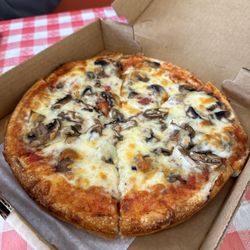 Pizza Plus - Small mushroom pizza