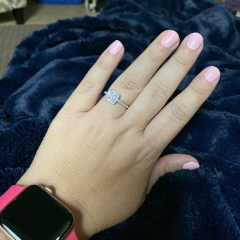Aqua Nail Salon and Spa - Gel polish champagne pink! - Hair Removal Near Me - Lexington, South Carolina