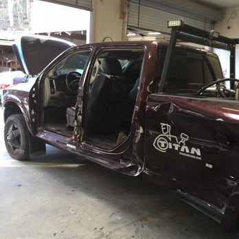 Patrick Flynn’s Collision & Frame - The aftermath after getting hit on the freeway. - Body Shops Near Me - Vista, California Patrick Flynn’s Collision & Frame - The aftermath after getting hit on the freeway. - Body Shops Near Me - Vista, California