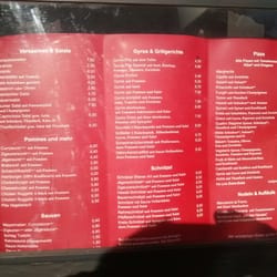 Kreta Grill - Auszug aus der Karte