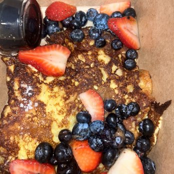 Fratelli Cafe - Croissant French Toast. Soooooo delicious - Coffee & Tea Near Me - Los Angeles, California