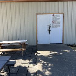 The front door