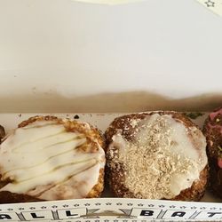 Parlor Doughnuts - Honey Glazed Cookies N' Cream Raspberry Pistachio  Sandy Beach