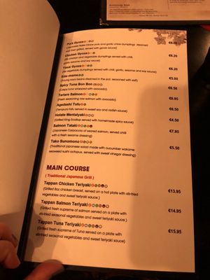 Menu photo 2 Sushida Dublin, D