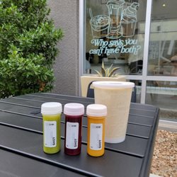Thick & Thin Treats - Wellness Shots & Pina Colada Protein Shake