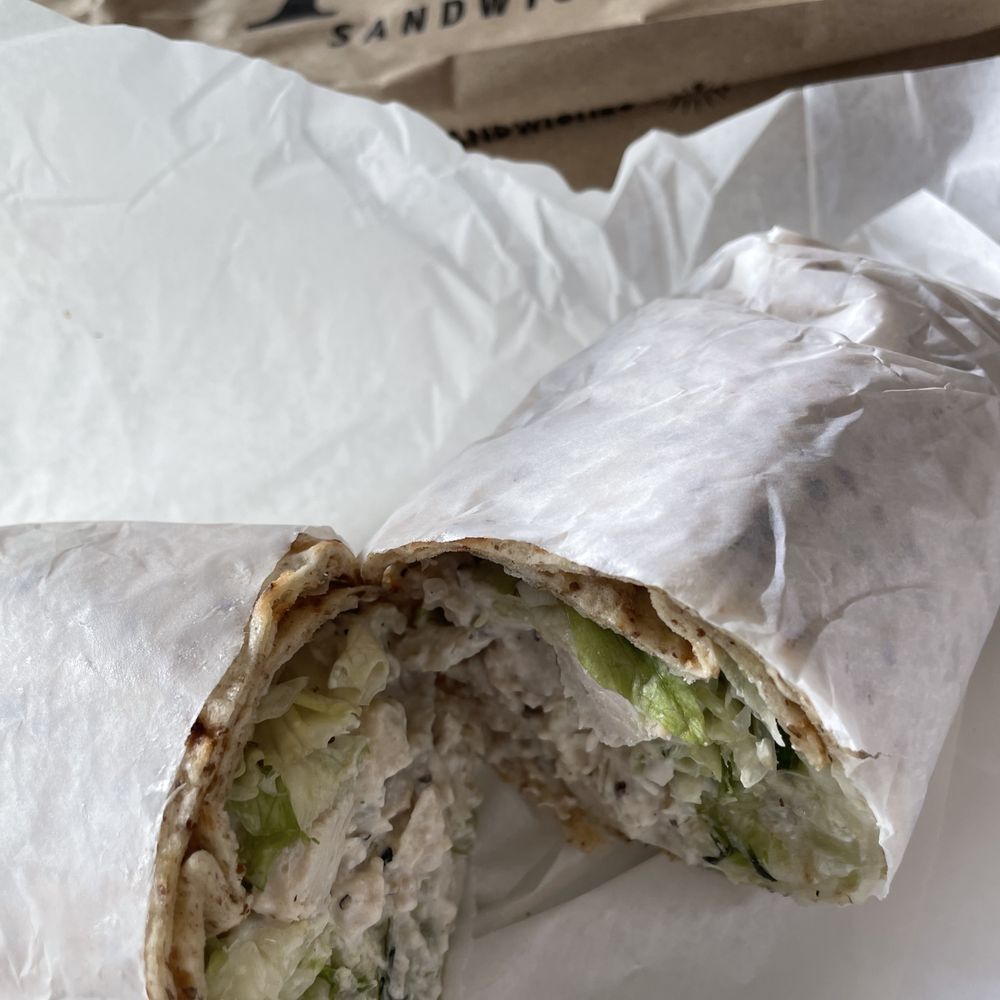 Potbelly - Chicken salad wrap, provolone, lettuce, cucumber, Italian seasnoning - really good! - Sandwiches Near Me - Dulles, Virginia Potbelly - Chicken salad wrap, provolone, lettuce, cucumber, Italian seasnoning - really good! - Sandwiches Near Me - Dulles, Virginia