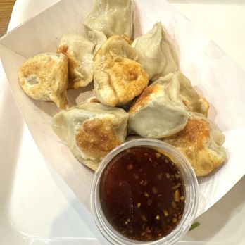Hao Bao Dumplings - 12 PC Pan-Fried Pork Dumplings with house special sauce - Noodles Near Me - Sacramento, California Hao Bao Dumplings - 12 PC Pan-Fried Pork Dumplings with house special sauce - Noodles Near Me - Sacramento, California