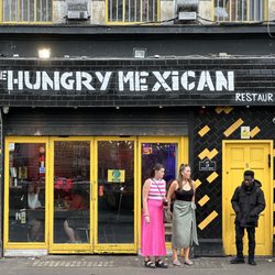 The Hungry Mexican - Storefront from across the street