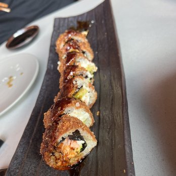 Paperfish Sushi - Salmon Furai - Japanese Near Me - Miami Beach, Florida Paperfish Sushi - Salmon Furai - Japanese Near Me - Miami Beach, Florida