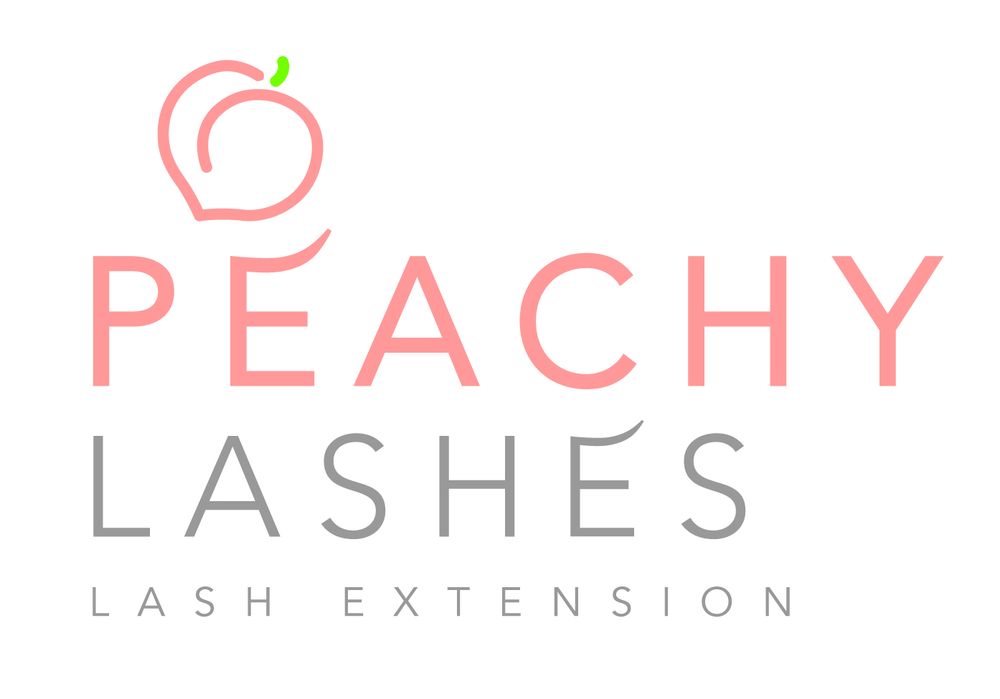 Peachy Lashes Logo