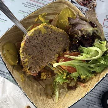 Earth Bistro - Classic burger no bun - Pizza Near Me - Temecula, California