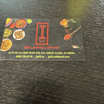 IGrill Kebabs and Biryani - Different foods and rices and all the curries - Indian Near Me - Santa Clara, California IGrill Kebabs and Biryani - Different foods and rices and all the curries - Indian Near Me - Santa Clara, California