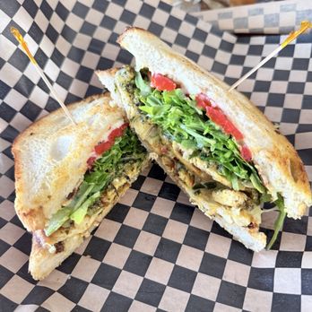 Berry Toasty Deli Desserts - Pesto Herb Chicken Melt Panini - Sandwiches Near Me - Baldwin Park, California Berry Toasty Deli Desserts - Pesto Herb Chicken Melt Panini - Sandwiches Near Me - Baldwin Park, California