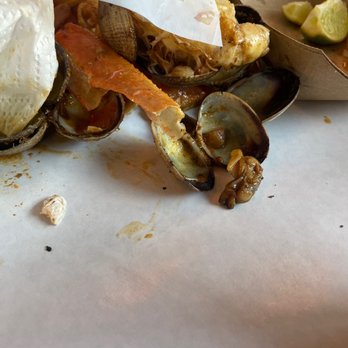 The Crab Shack - Clams were SANDY. Not cleaned properly - Seafood Near Me - Carson, California The Crab Shack - Clams were SANDY. Not cleaned properly - Seafood Near Me - Carson, California