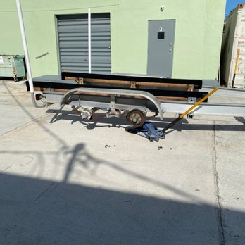 Island Tire - Jacked up and tires off as soon as we pulled up - Tires Near Me - Marathon, Florida