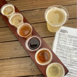 Semi sweet cider flight! $23
