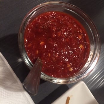 Caesar's Mongolian Bar-B-Q - Chili paste ... Spicy! - Mongolian Near Me - Cerritos, California