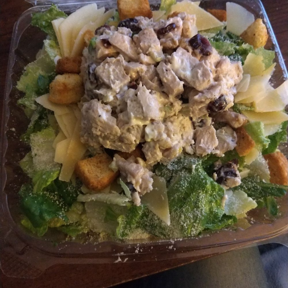 Family Delicatessen - Cranberry walnut chicken salad on caesar - Delis Near Me - Maynard, Massachusetts