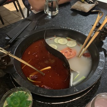 So Hot Hotpot - Half spicy broth half classic - Hot Pot Near Me - Cary, North Carolina So Hot Hotpot - Half spicy broth half classic - Hot Pot Near Me - Cary, North Carolina