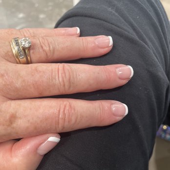 De Lacey Nails - Beautiful work by Ann- gel French mani - Nail Salons Near Me - Pasadena, California