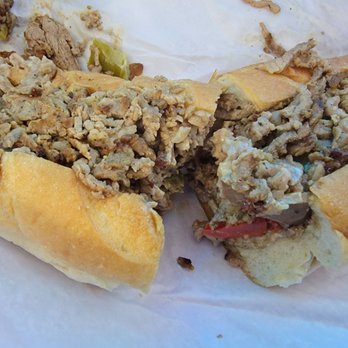 Joe's Famous Steak & Cheese - #1 sub - Cheesesteak with mushrooms, peppers and onions (medium) - $11.50 as of 4/2021 - Pizza Near Me - Boston, Massachusetts