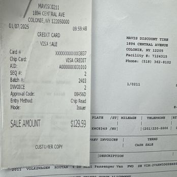 Mavis Discount Tire - Billing Date - Auto Repair Near Me - Colonie, New York Mavis Discount Tire - Billing Date - Auto Repair Near Me - Colonie, New York