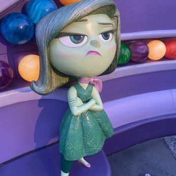 Inside Out Emotional Whirlwind - Disgust - Amusement Parks Near Me - Anaheim, California