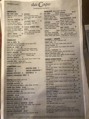Menu photo 3 DaCapo Avon, CT