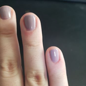 Cinderella Nails and Spa - Webster - Red cuticles from manicurist using the dremel nail grinder to take off cuticles rather than a cuticle trimmer.  It hurt. - Nail Salons Near Me - Webster, New York