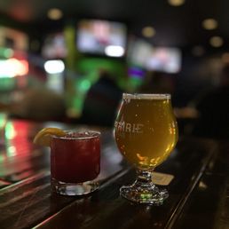 Groove vibe artsy photo Tank 7 and a Blueberry Mojito.