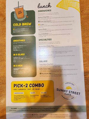 Menu photo 7 Sunny Street Cafe Grove City, OH Menu photo 7 Sunny Street Cafe Grove City, OH