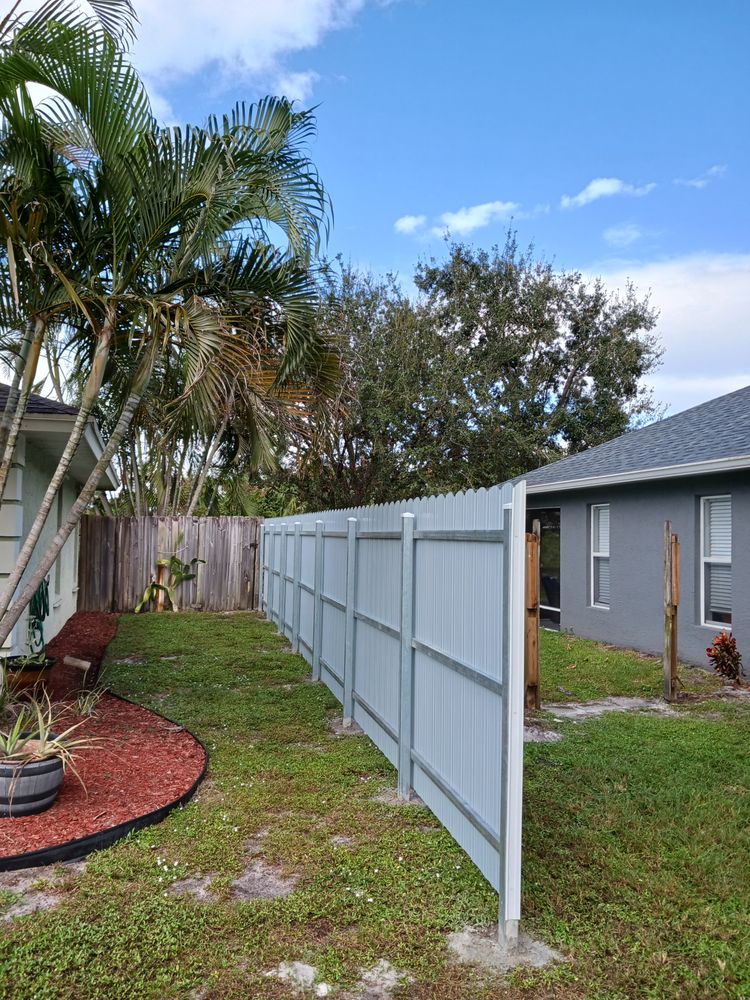 Slide of Metal Fence Guajiro