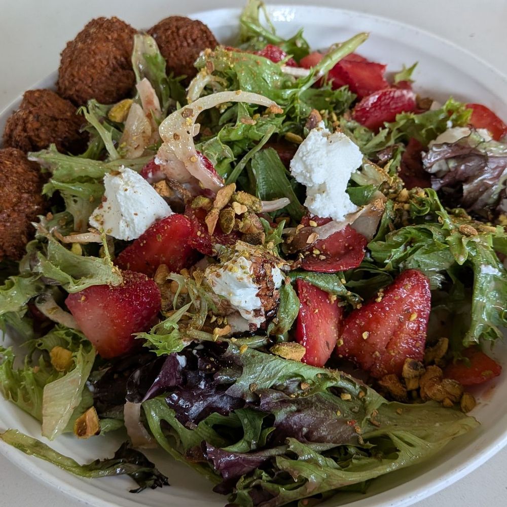 Gravity Heights - Mission Valley - Strawberry salad - Breakfast & Brunch Near Me - San Diego, California