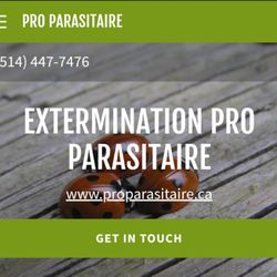 Extermination Terminova Group - Www.Proparasitaire.ca (514) 447-7476 Extermination Pro Parasitaire