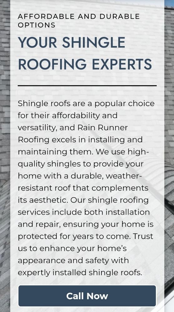 Slide of Rain Runner Roofing