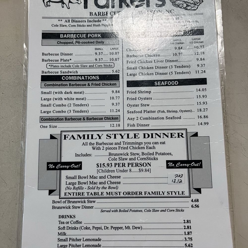 Parker's - Barbeque Near Me - Wilson, North Carolina