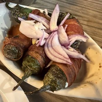 El Capitán Montebello - Bacon wrapped Jalapeños stuffed with cream cheese - Seafood Near Me - Montebello, California