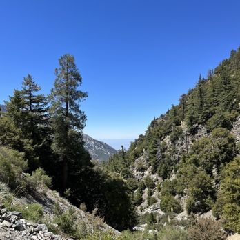 San Antonio Falls - Looking out - Hiking Near Me - Mount Baldy, California