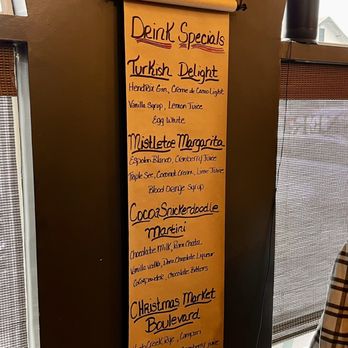 Sarah's on Central - Seasonal drink specials - Breakfast & Brunch Near Me - Eureka, Missouri