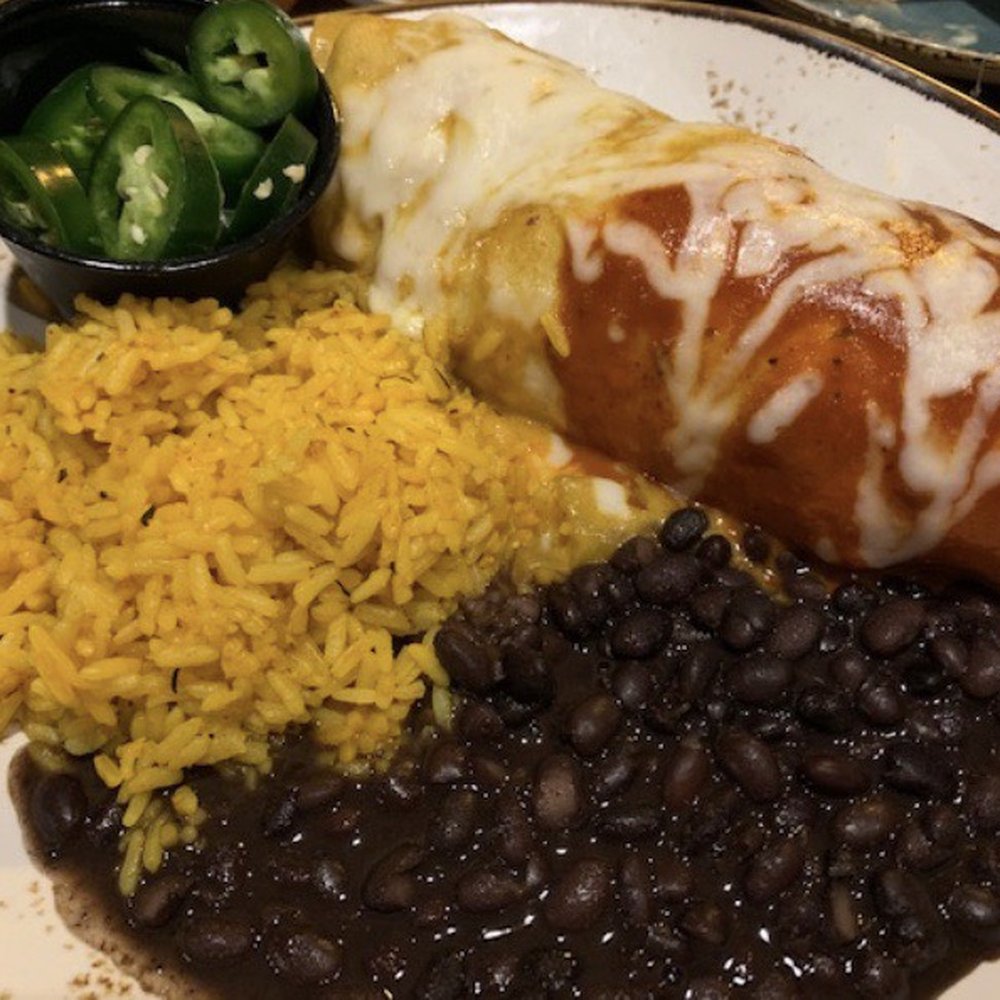Table Mesa - Curry Chicken Burrito- VG. Loaded!! - Latin American Near Me - Bentonville, Arkansas Table Mesa - Curry Chicken Burrito- VG. Loaded!! - Latin American Near Me - Bentonville, Arkansas