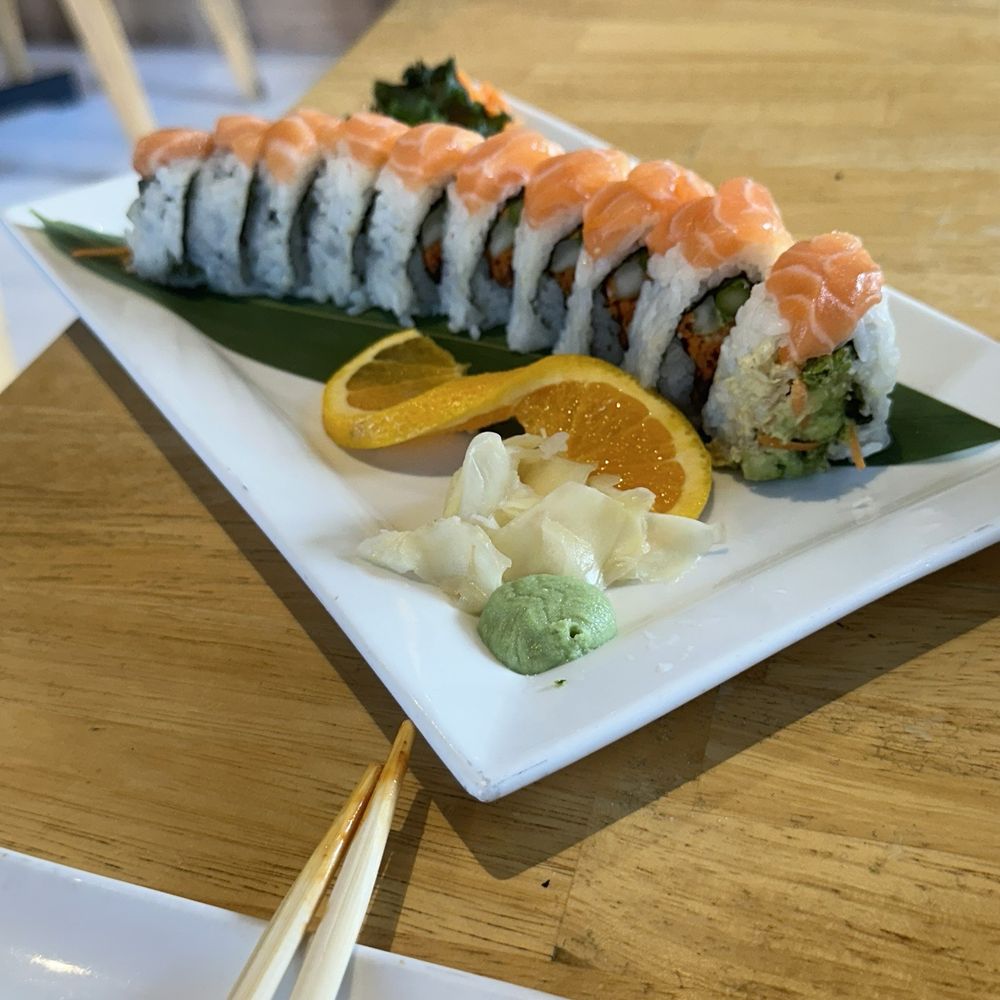 Sushi Sake Killian - Vegetable roll modified- added tuna and salmon - Sushi Bars Near Me - Miami, Florida Sushi Sake Killian - Vegetable roll modified- added tuna and salmon - Sushi Bars Near Me - Miami, Florida