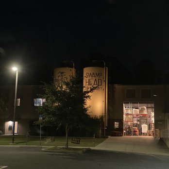 Swamp Head Brewery - Front of the brewery. Drive-thru pickup going on right now is in the parking lot on the left - just follow the signs - Breweries Near Me - Gainesville, Florida