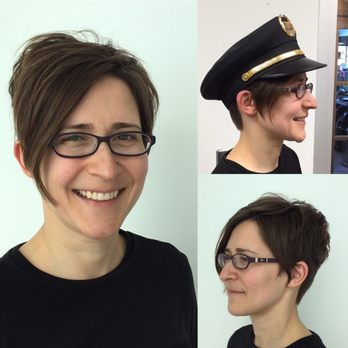 Sprig's Hideaway - Fun haircut perfect for a new professional pilots cap. - Hair Salons Near Me - Ypsilanti, Michigan Sprig's Hideaway - Fun haircut perfect for a new professional pilots cap. - Hair Salons Near Me - Ypsilanti, Michigan
