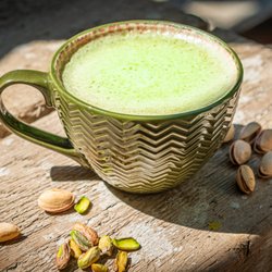 Olive Lebanese Eatery - Did someone say Pistachio Latte?