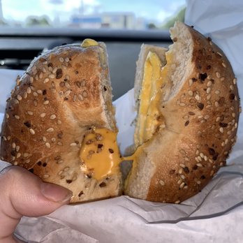 Brandon Bagels - Buttered Bagel With Egg And Cheese - Bagels Near Me - Brandon, Florida Brandon Bagels - Buttered Bagel With Egg And Cheese - Bagels Near Me - Brandon, Florida