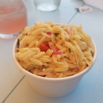 Mad Minnow Bar & Kitchen - Orzo salad - Cocktail Bars Near Me - Harwich Port, Massachusetts Mad Minnow Bar & Kitchen - Orzo salad - Cocktail Bars Near Me - Harwich Port, Massachusetts