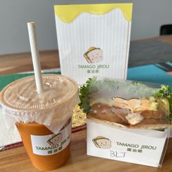 Tamago Jirou - BLT, thai tea