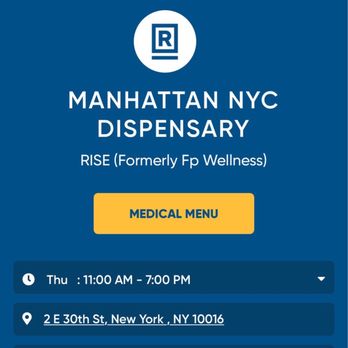 RISE Dispensary - Cannabis Clinics Near Me - New York, New York
